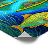 Fantasy Lake Fish Art Print (Hoek)
