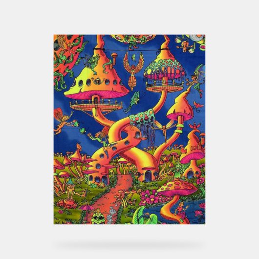 Fantasy Land Acryl Bord (Voorkant)