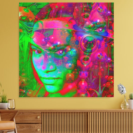 Fantasy Land Canvas Afdruk (Insitu (Woonkamer))