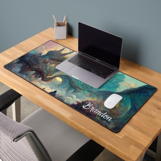 Fantasy Land en Draken Gepersonaliseerd Bureaumat (Kantoor 2)