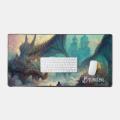 Fantasy Land en Draken Gepersonaliseerd Bureaumat (Keyboard & Muis)