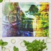 Fantasy Land Fairy Tale Unicorn Kitchen Towel Theedoek (Gevouwen)