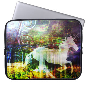  Fantasy Land Fairy Tale Unicorn Laptop Sleeve