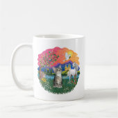 Fantasy Land (ff) - Kitten (zilver tabby) Koffiemok (Links)