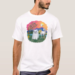 Fantasy Land (ff) - Perzisch kitten (wit) T-shirt