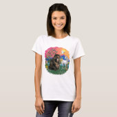 Fantasy Land (ff) - Perzische tortie kat 18 T-shirt (Voorkant volledig)