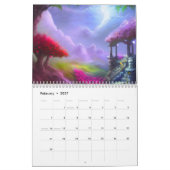 Fantasy Landkalender Kalender (Feb 2027)