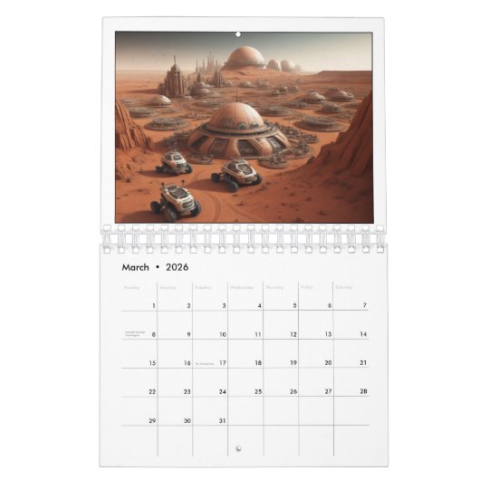 Fantasy Lands Kalender (Mar 2026)