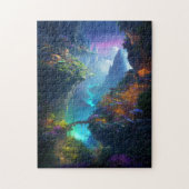 Fantasy Landscape Colorful Surreal Legpuzzel (Verticaal)