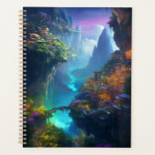 Fantasy Landscape Colorful Surreal Planner (Voorkant)