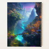 Fantasy Landscape Colorful Surreal Planner (Achterkant)