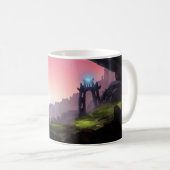Fantasy Landscape Concept Art Mug Koffiemok (Voorkant rechts)