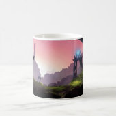 Fantasy Landscape Concept Art Mug Koffiemok (Center)