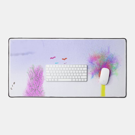 Fantasy Landscape Escape Desk Mat (Keyboard & Muis)