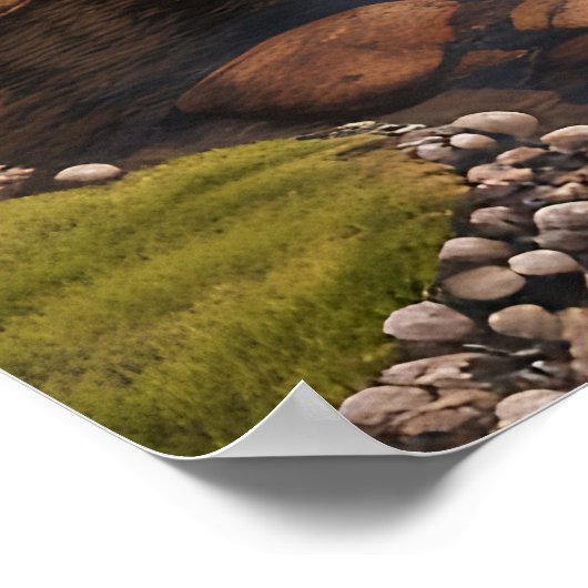 Fantasy Landscape Poster (Hoek)