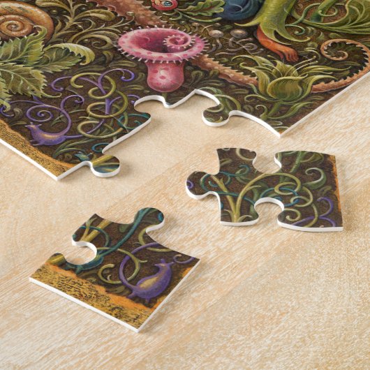 Fantasy Landscape Puzzle, Dreaming Legpuzzel (Zijkant)