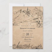 Fantasy Landscape Role Pplay Campaign Kaart (Voorkant)