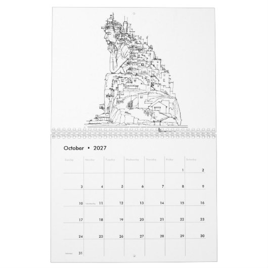 Fantasy Landscapes Kalender (Okt 2027)