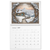 Fantasy Landschap 2025 Kalender (Jan 2027)