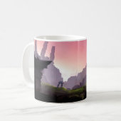 Fantasy Landschap Concept Art Mok (Voorkant links)