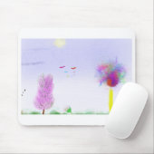 Fantasy Landschap Ontsnapping Muismat (Met muis)