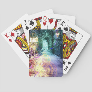  Fantasy Lantern Path Pplaykaarten Pokerkaarten
