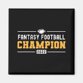 Fantasy League Champ 2022 Winner Fantasy Football Magneet (Voorkant)