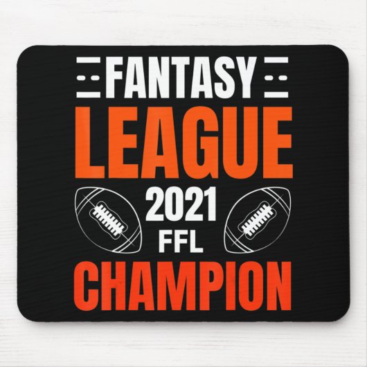 Fantasy League Champion Football 2021 Winner vinta Muismat (Voorkant)