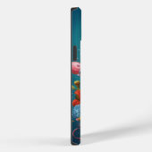 Fantasy Leuke haai Pet bloemen Case-Mate iPhone Case (Achterkant / Rechts)