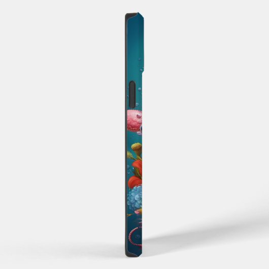 Fantasy Leuke haai Pet bloemen Case-Mate iPhone Case (Achterkant / Rechts)