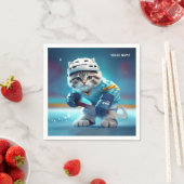 Fantasy Leuke Kat Hockey Uniform Servet (Insitu)