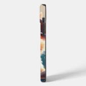 Fantasy Leuke Kat Vist Rod Case-Mate iPhone Case (Achterkant / Links)