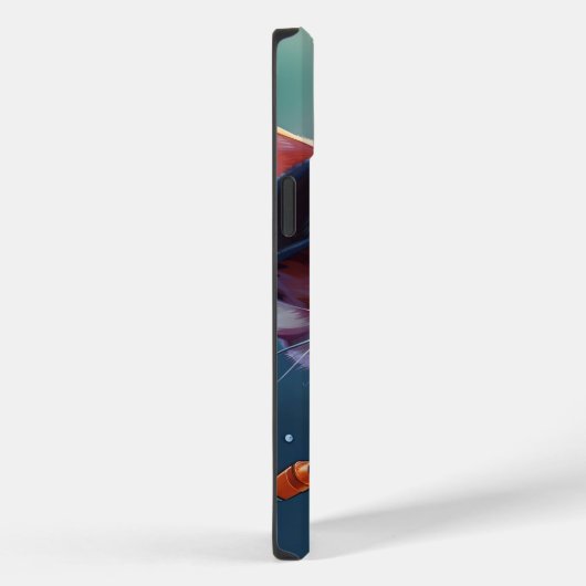 Fantasy Leuke Kat Vist Rod Case-Mate iPhone Case (Achterkant / Rechts)