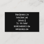 Fantasy Leuke Rottweiler, Fantasy Fantasy Visitekaartje (Achterkant)