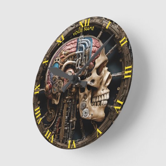 Fantasy Leuke Steampunk Open Brein Ronde Klok (Hoek)