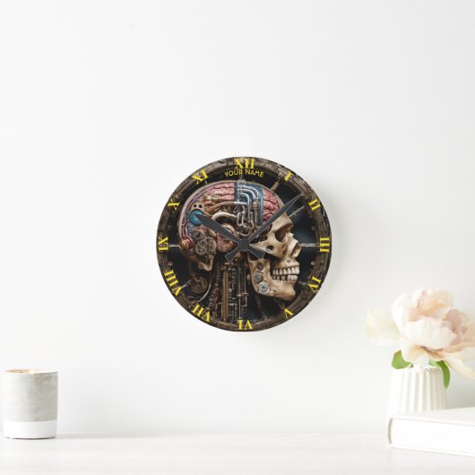 Fantasy Leuke Steampunk Open Brein Ronde Klok (Huis)