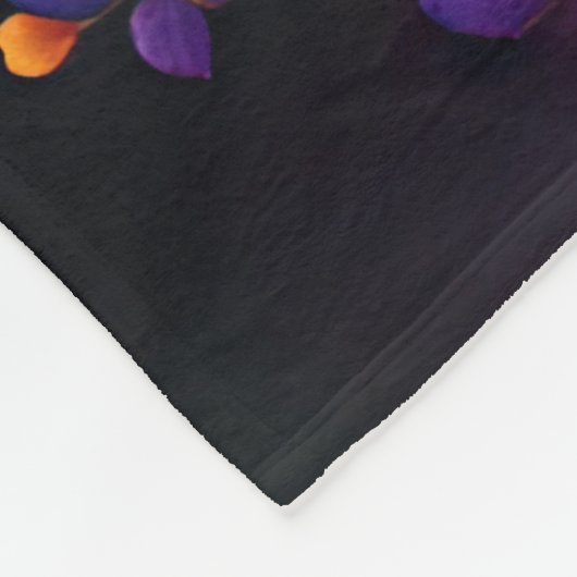 Fantasy Leuke Zeemeermin Pet Bloemen Fleece Deken (Hoek)