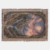 Fantasy Lezer Cadeau Geweven Worpdeken  Deken (Voorkant)