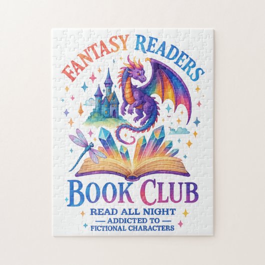 Fantasy Lezers Boekenclub.... Legpuzzel (Verticaal)