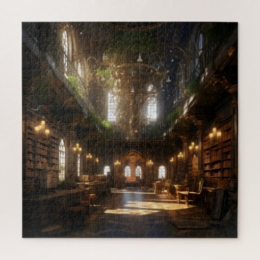 Fantasy Library Legpuzzel (Verticaal)