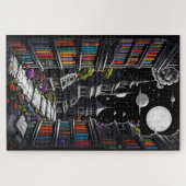 Fantasy Library Legpuzzel (Horizontaal)