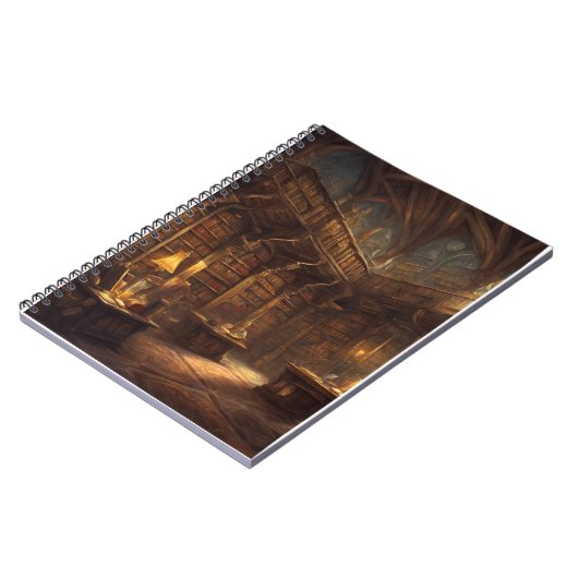 Fantasy Library Notitieboek (Linkerzijde)