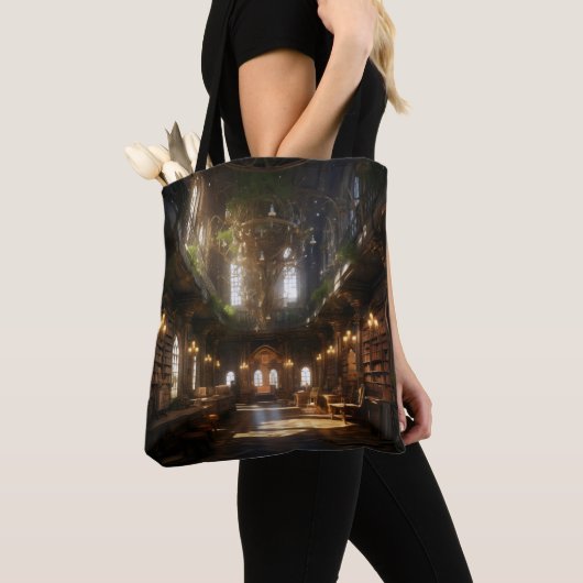 Fantasy Library Tote Bag (Dichtbij)