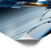 Fantasy Lief Jong Dansend Meisje Perfect Poster (Hoek)