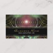 Fantasy Light Fractal Artistry Visitekaartjes (Achterkant)