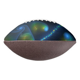 Fantasy Lights Abstract Blauw Groen Geel Fractal American Football