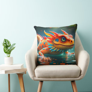 Fantasy Lizard Kussen