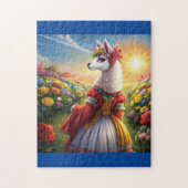 Fantasy Llama Legpuzzel (Verticaal)