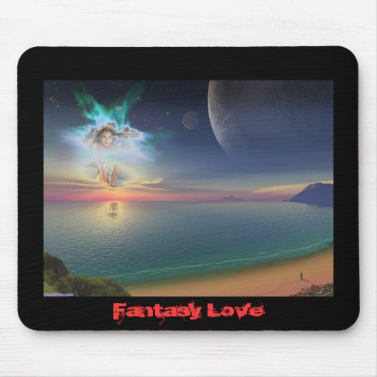 Fantasy Love Mousepad Muismat (Voorkant)