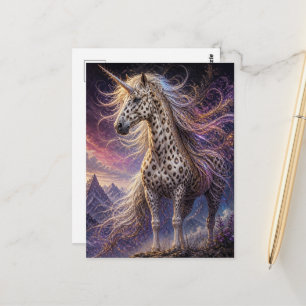 Fantasy Luipaard Appaloosa Eenhoorn Briefkaart
